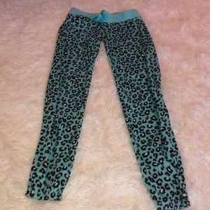 Aeropostale cheetah pants!!
